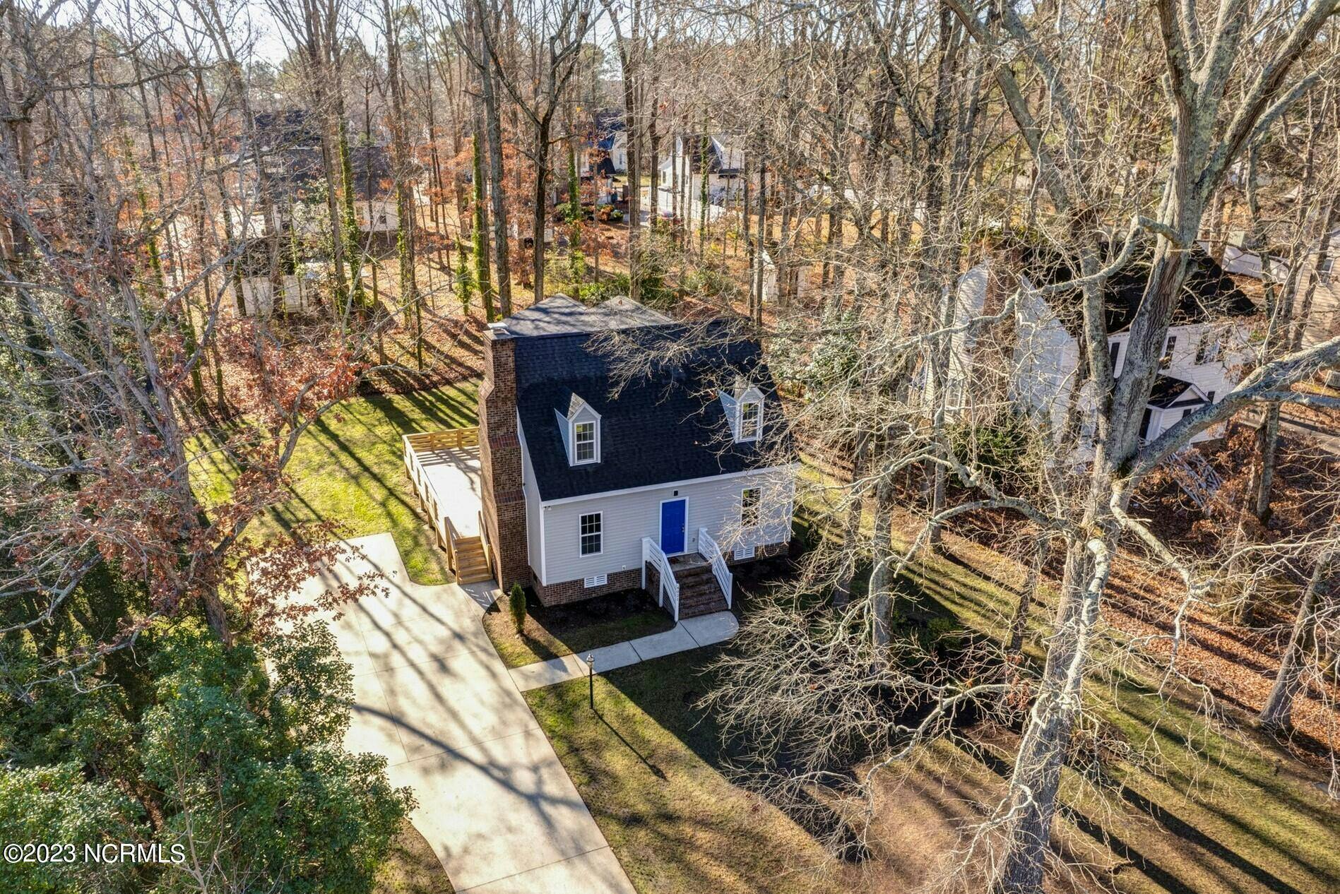 Aerial 4021 Ketch Point Dr