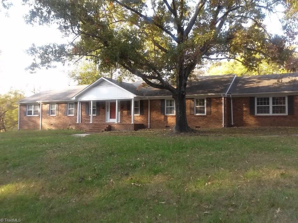 Exterior photo of 1807 Alamance Church Road, Greensboro NC 27406. MLS: 779374