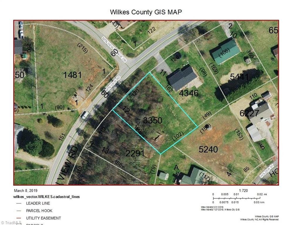 Exterior photo of Lot 12 Mountain View Road, Hays NC 28635. MLS: 959997