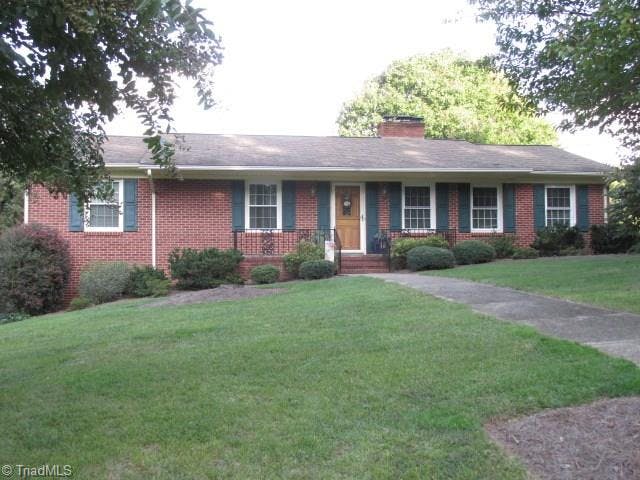 Full brick rancher with nice size front and back yard
