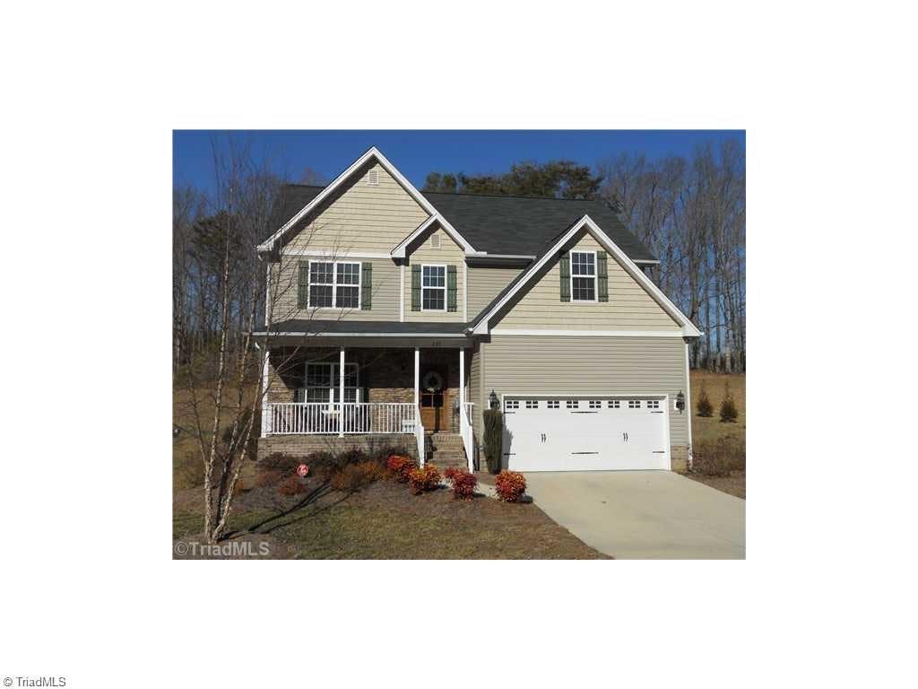 Exterior photo of 225 Woodsong Drive, Stokesdale NC 27357. MLS: 786176