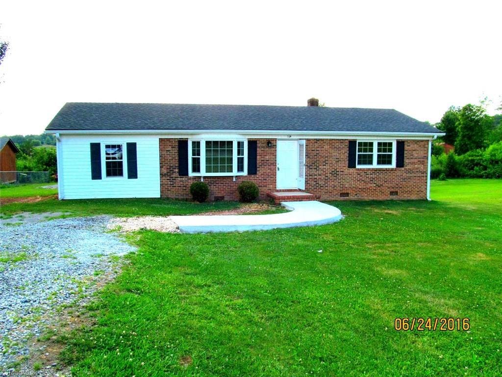 Exterior photo of 164 Shamrock Avenue, Mount Airy NC 27030. MLS: 799699