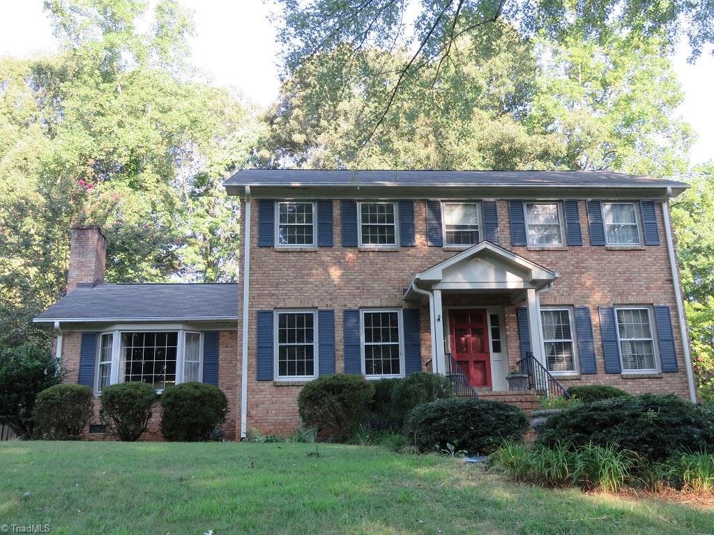 ALL BRICK home with 4 bedrooms