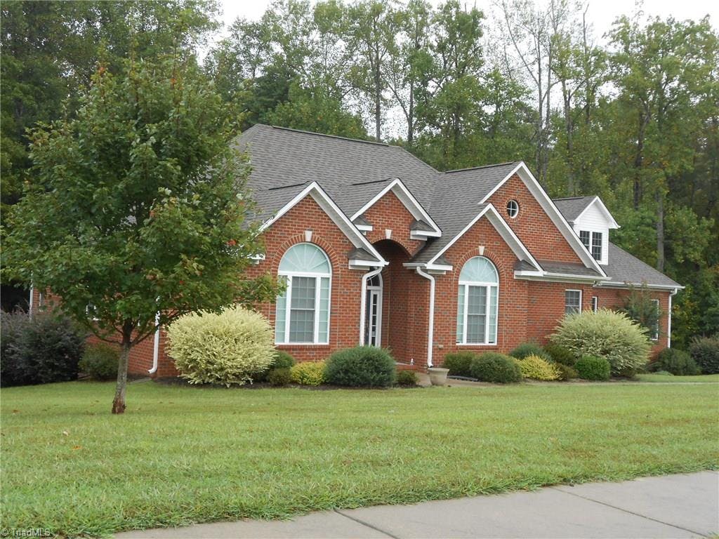Exterior photo of 357 Forest Lake Court, Mebane NC 27302. MLS: 809561