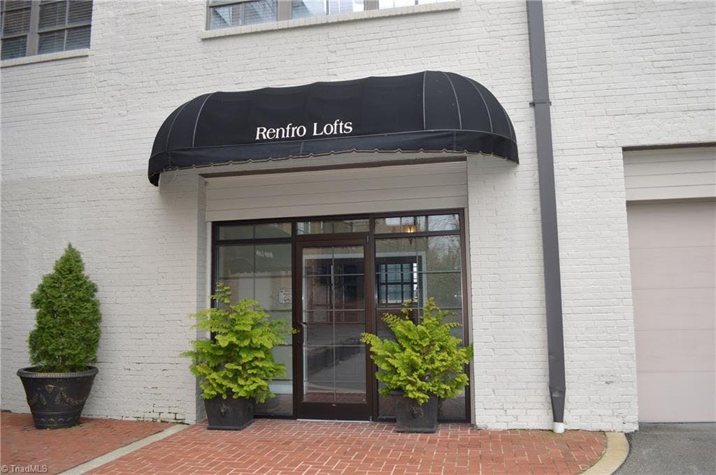 Renfro Lofts is centrally located in downtown Mount Airy.  This was a hosiery mill that was restored into gorgeous condos.  This particular condo also has a garage parking space and a nice private storage area.