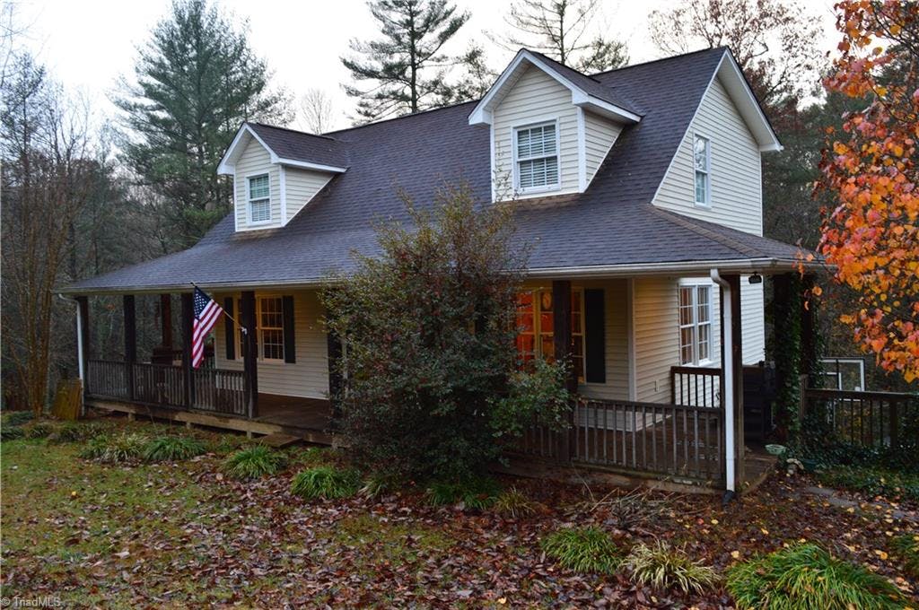 Exterior photo of 100 Tanglewood Drive, Mount Airy NC 27030. MLS: 815899