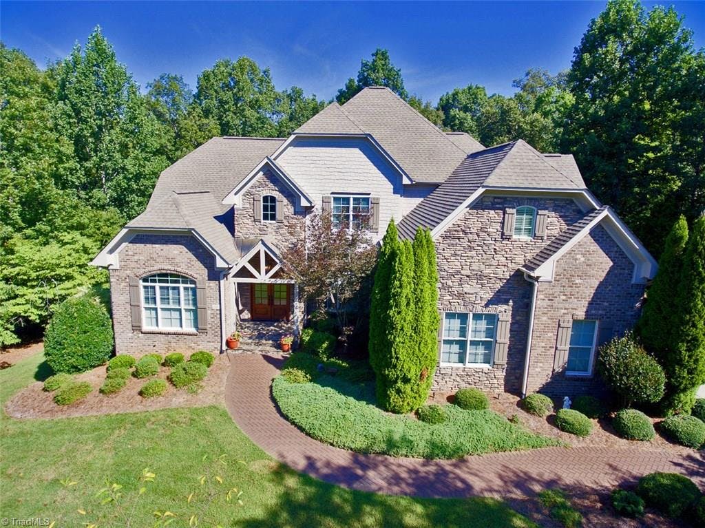 Exterior photo of 5802 Snow Hill Drive, Summerfield NC 27358. MLS: 820074