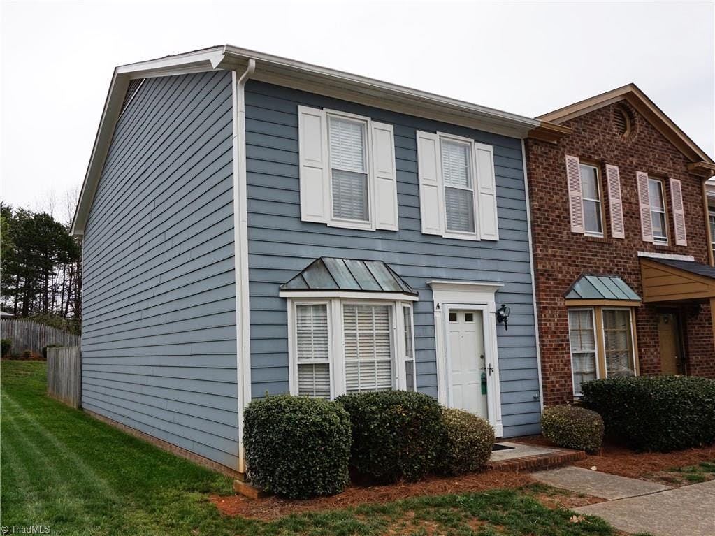 Exterior photo of 915 Shelby Drive # A, Greensboro NC 27409. MLS: 828896