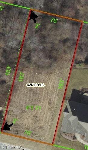 Exterior photo of Lot 71 Freemont Drive, Thomasville NC 27360. MLS: 870228