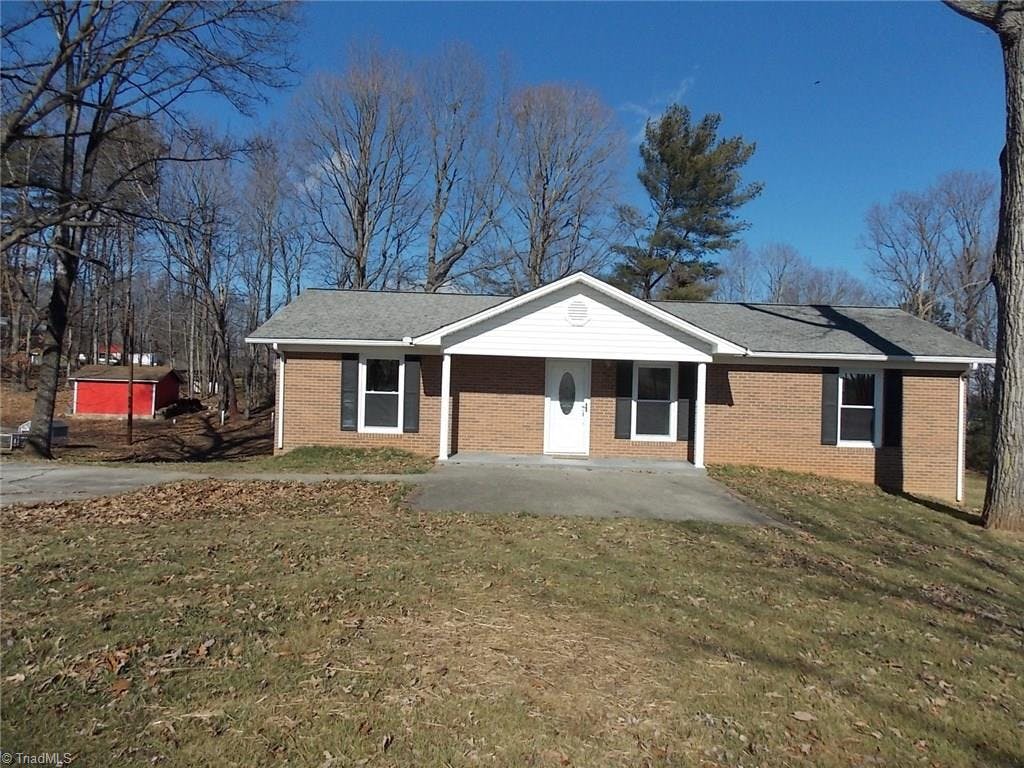 Exterior photo of 1530 Red Brush Road, Mount Airy NC 27030. MLS: 873659