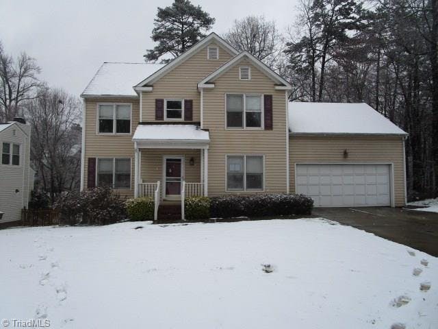 Exterior photo of 4806 Adams Ridge Drive, Greensboro NC 27407. MLS: 880198