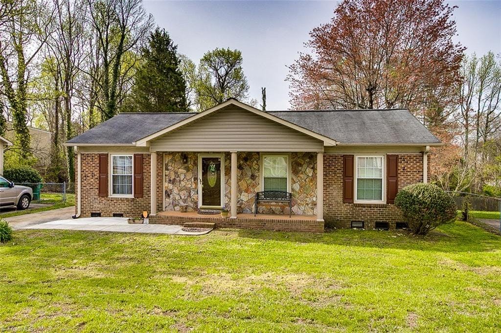 Exterior photo of 2506 Suffolk Avenue, High Point NC 27265. MLS: 881698