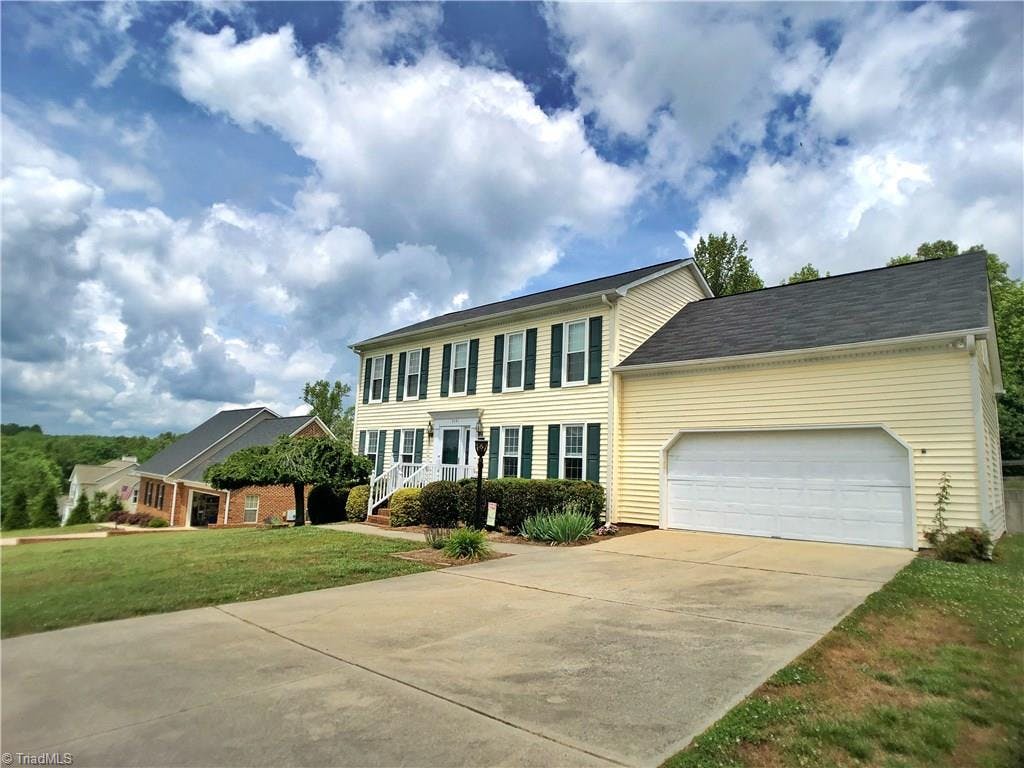 Exterior photo of 9541 White Tail Trail, Kernersville NC 27824. MLS: 887902