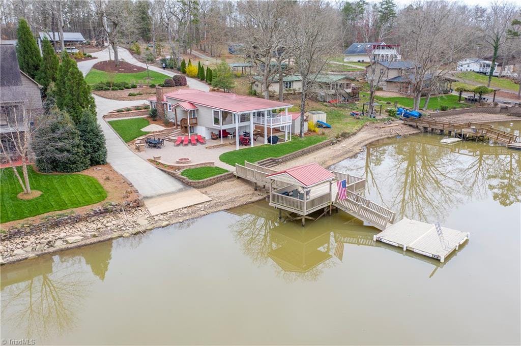 Fantastic High Rock Lake Home with Private Dock and Boat Ramp