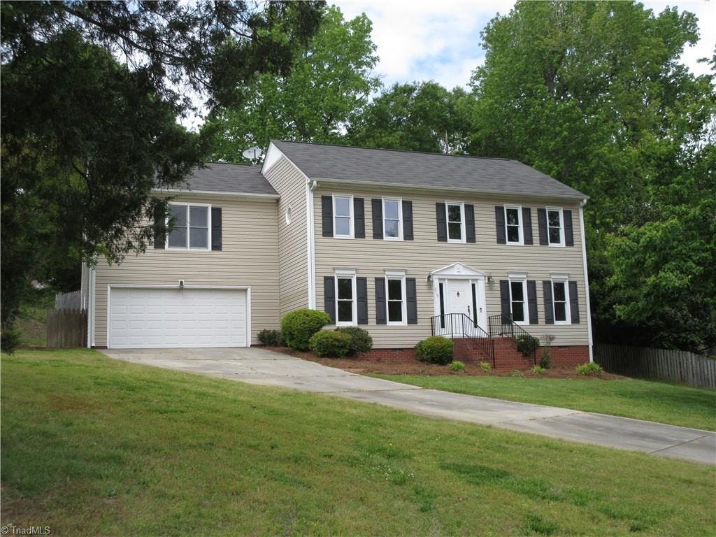Exterior photo of 315 Canterbury Road, High Point NC 27262. MLS: 976830