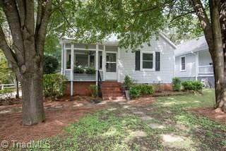 Cozy bungalow welcomes you home onto the open front porch into a 3 bedroom 2 baths renovated home