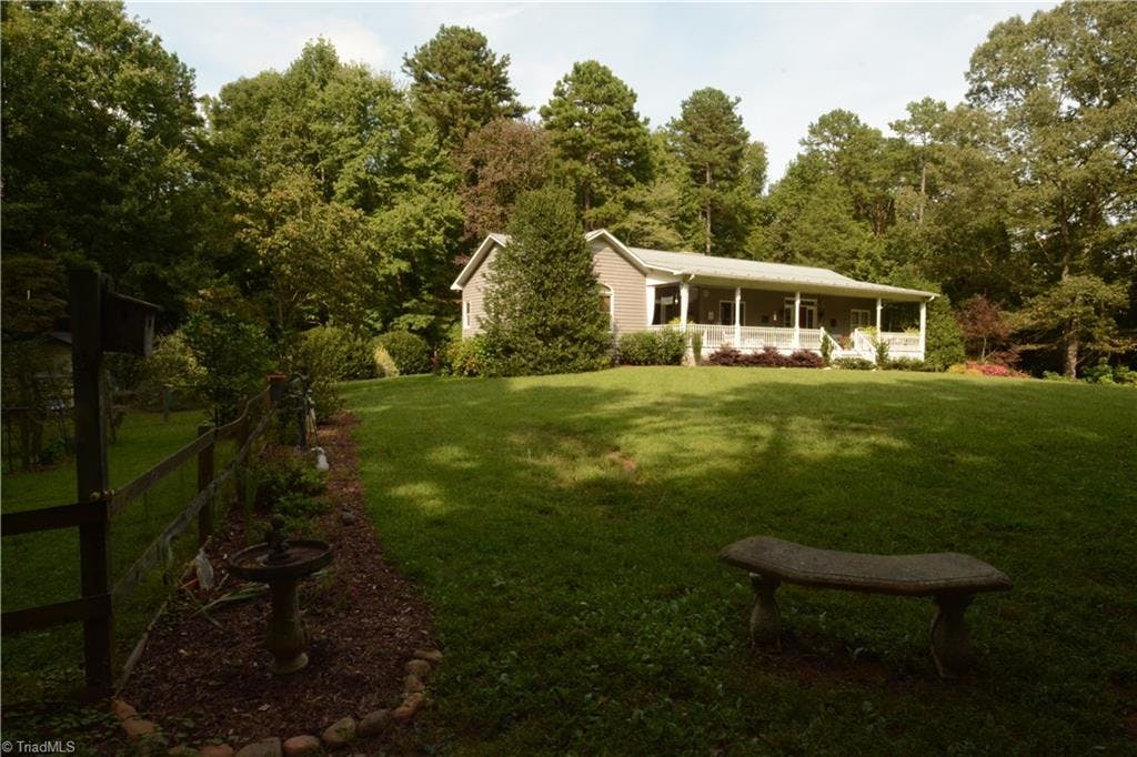 Exterior photo of 4048 Martins Mill Road, East Bend NC 27018. MLS: 995386