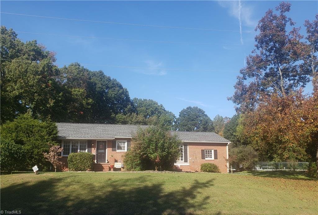 Exterior photo of 1211 Tanglewood Avenue, High Point NC 27265. MLS: 000974