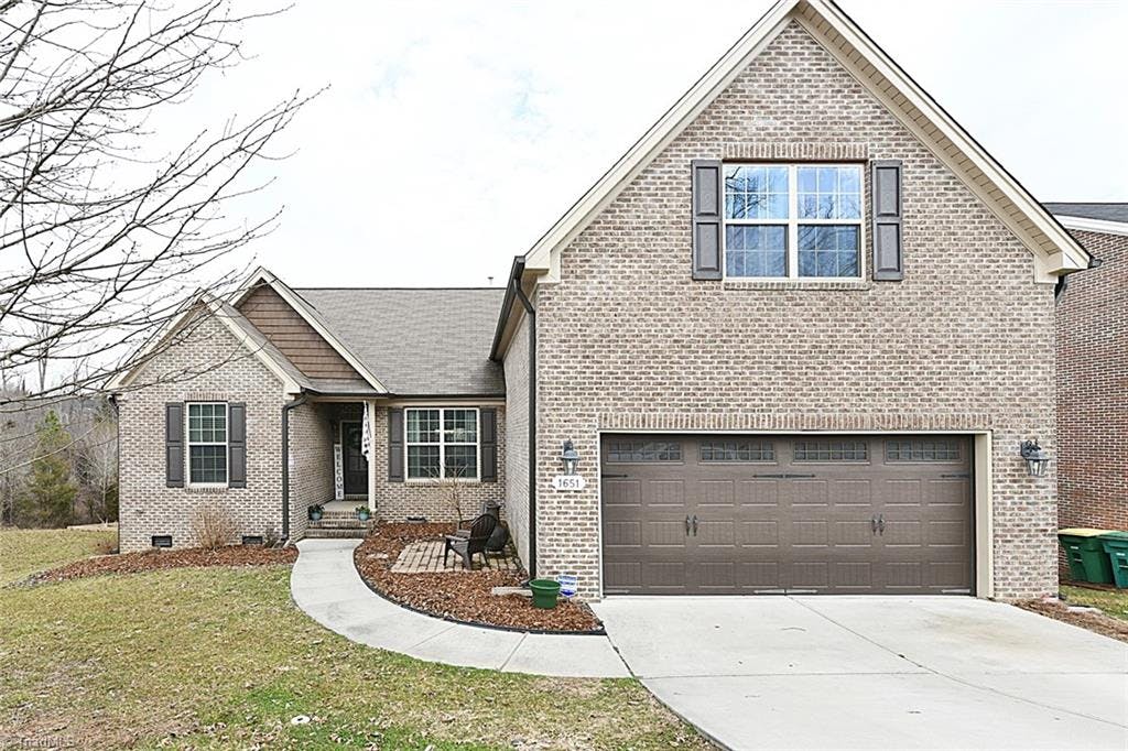 Exterior photo of 1651 Ashmead Lane, Clemmons NC 27012. MLS: 1014039