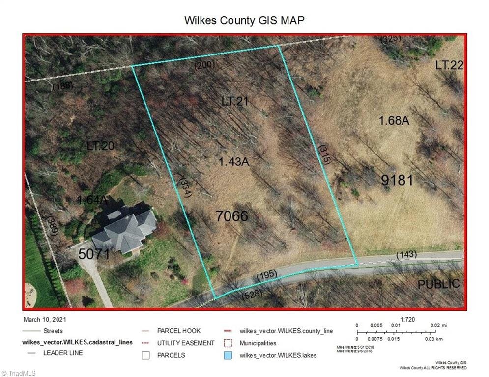 Exterior photo of Lot21 Town N Country Drive, Wilkesboro NC 28697. MLS: 1015110