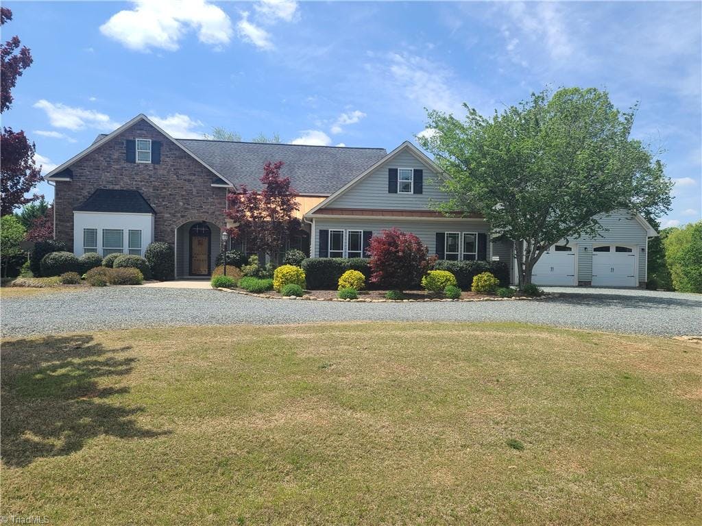 Exterior photo of 1511 Short Grass Drive, Staley NC 27355. MLS: 1021088