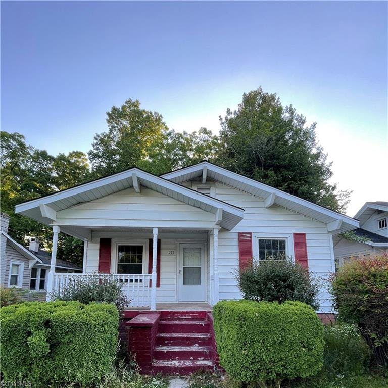 Exterior photo of 212 Grand Street, High Point NC 27260. MLS: 1025773
