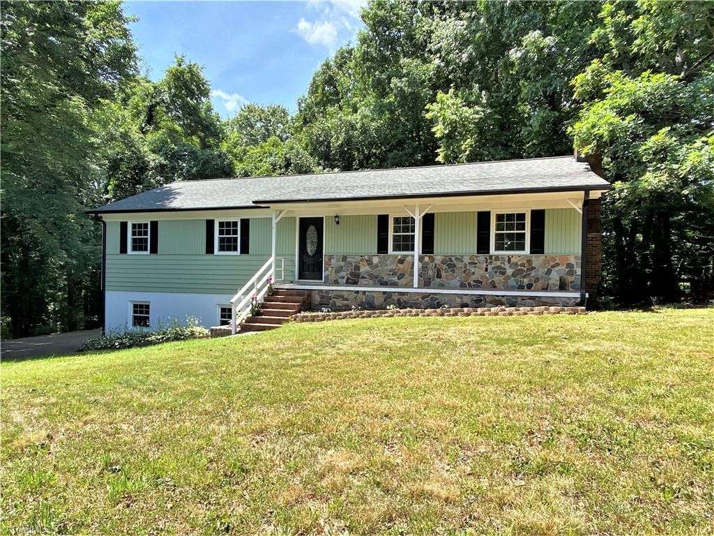 Exterior photo of 138 Rockwood Drive, Stokesdale NC 27357. MLS: 1030999