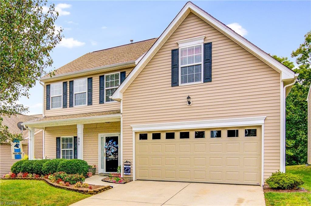 Exterior photo of 896 Hedgepath Terrace, High Point NC 27265. MLS: 1043294