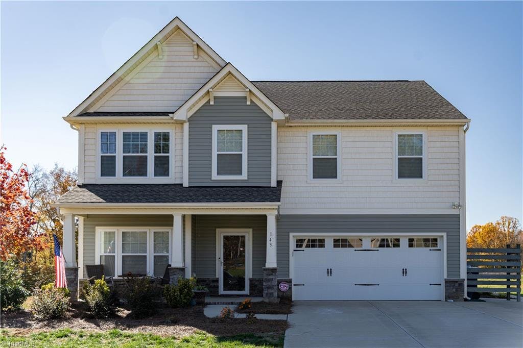 Exterior photo of 143 Sprucewood Court, Advance NC 27006. MLS: 1048891