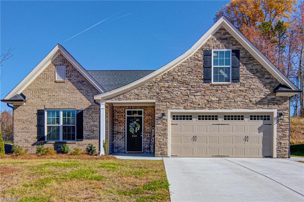 Exterior photo of 240 Shadow Trail, Clemmons NC 27012. MLS: 1049723