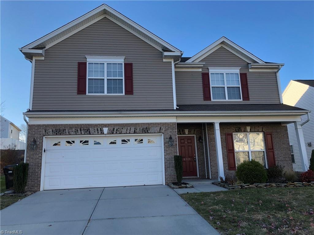 Exterior photo of 6321 Mary Lee Way, High Point NC 27265. MLS: 1050469
