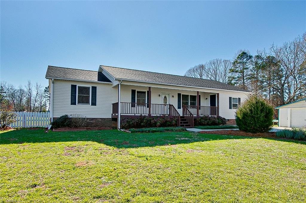 Exterior photo of 4280 Hoover Hill Road, Trinity NC 27370. MLS: 1054909