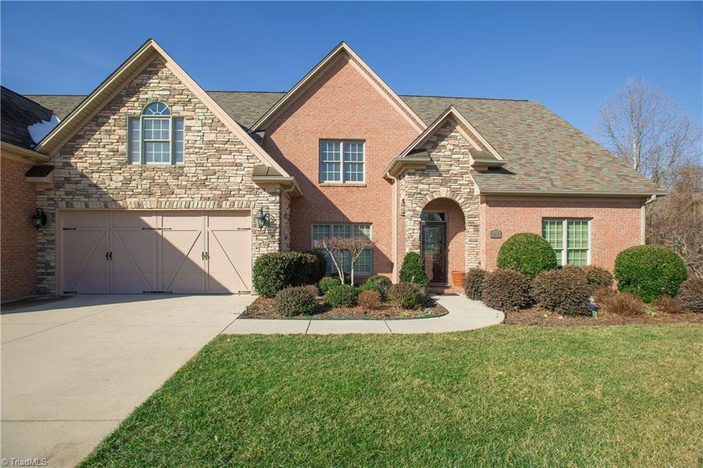 Exterior photo of 4133 Coachman's Court, High Point NC 27262. MLS: 1058698