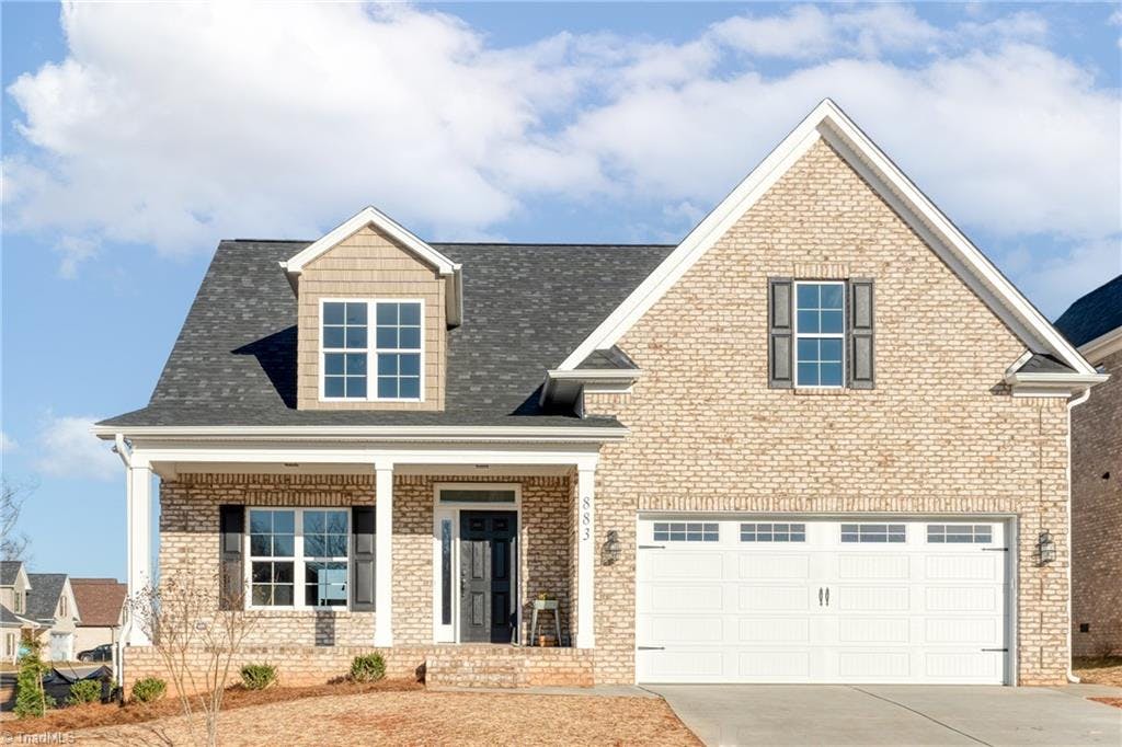 Exterior photo of 883 Shady Hill Drive, Lewisville NC 27023. MLS: 1059379