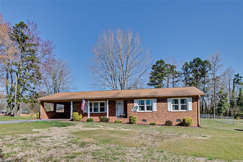 Exterior photo of 5814 Checker Road, High Point NC 27263. MLS: 1063039