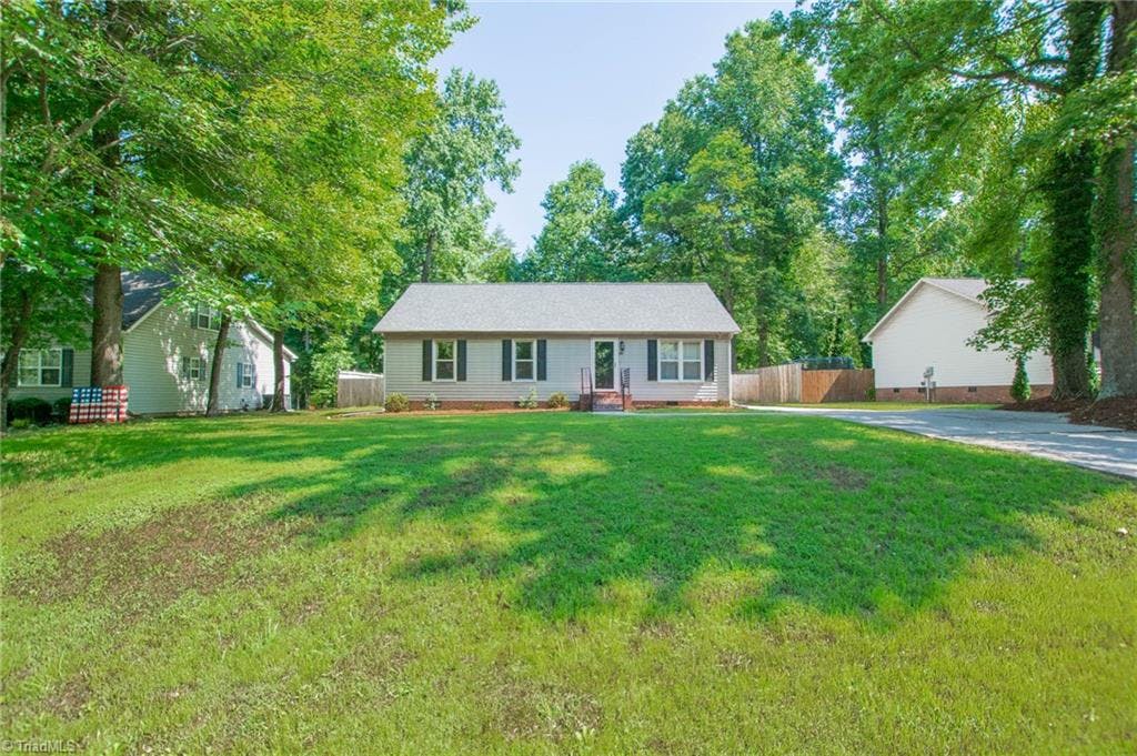 Exterior photo of 84 Lowery Drive, Thomasville NC 27360. MLS: 1071869