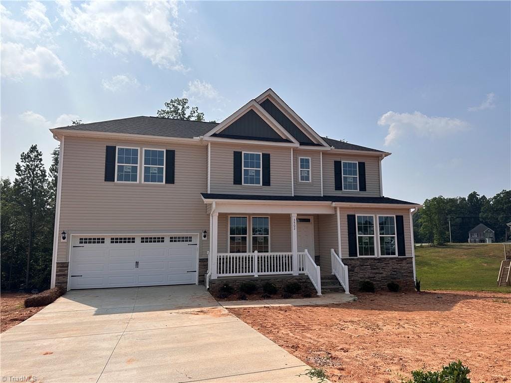 Exterior photo of 3502 Old Lake Court, Stokesdale NC 27357. MLS: 1076783