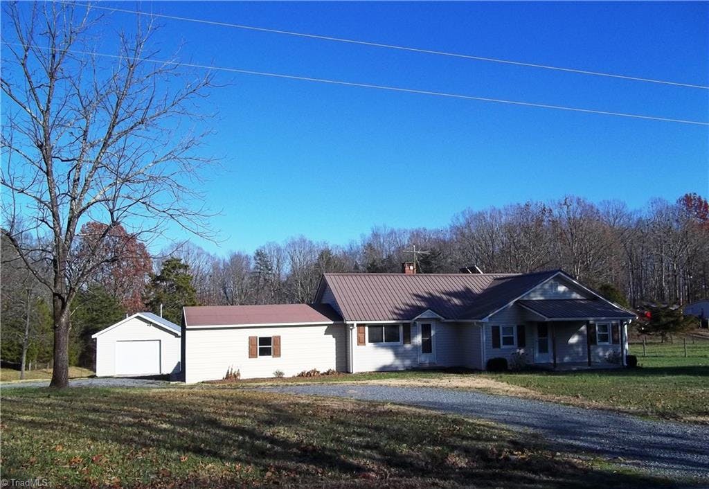 Exterior photo of 1422 Academy Road, Franklinville NC 27248. MLS: 1092463