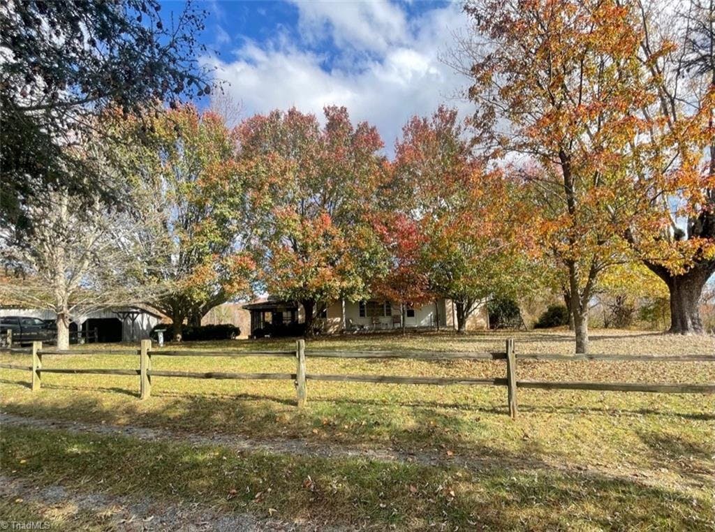 Exterior photo of 14281 Longbottom Road, Traphill NC 28685. MLS: 1093306