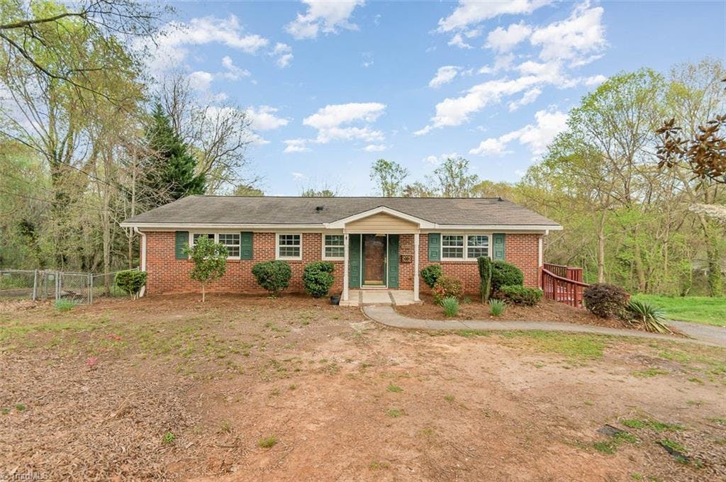Lovely home in Winston Salem. One level living offers lots of living space.