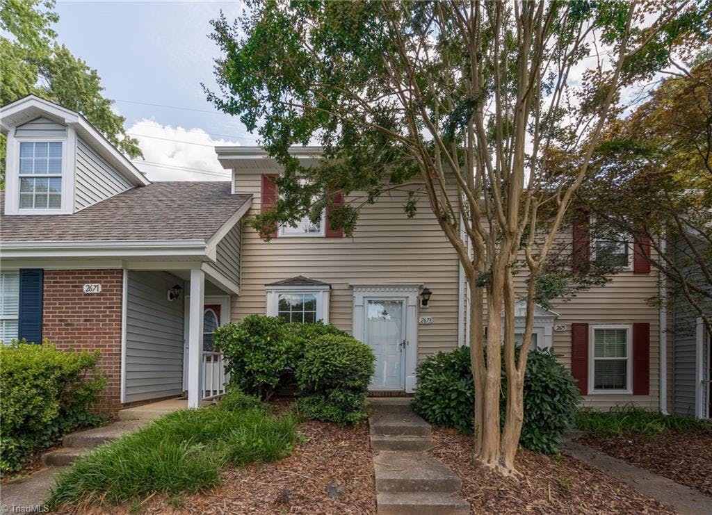 Exterior photo of 2673 Cottage Place, Greensboro NC 27455. MLS: 1111809