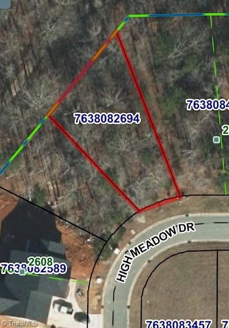 Exterior photo of Lot 12 High Meadow Drive, Asheboro NC 27205. MLS: 1117624