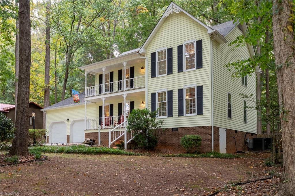 This home has great curb appeal and so many "nooks" to enjoy peace and quiet. Not only is it situated on a quiet street, it boasts double front porches, a wonderful deck and amazing screened gazebo out back.