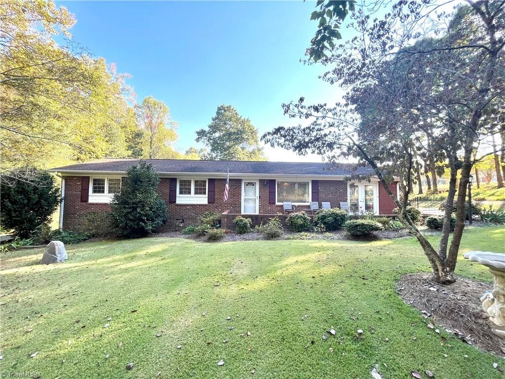 Exterior photo of 6505 Staffordshire Drive, High Point NC 27263. MLS: 1122738