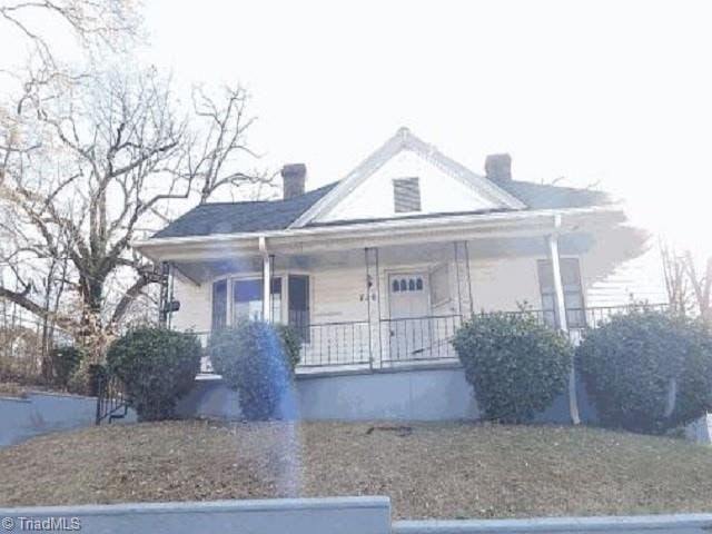 Exterior photo of 720 E Bragg Street, Greensboro NC 27406. MLS: 1128001