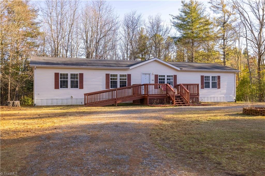 Exterior photo of 114 Royal Acres Lane, Glade Valley NC 28627. MLS: 1133299