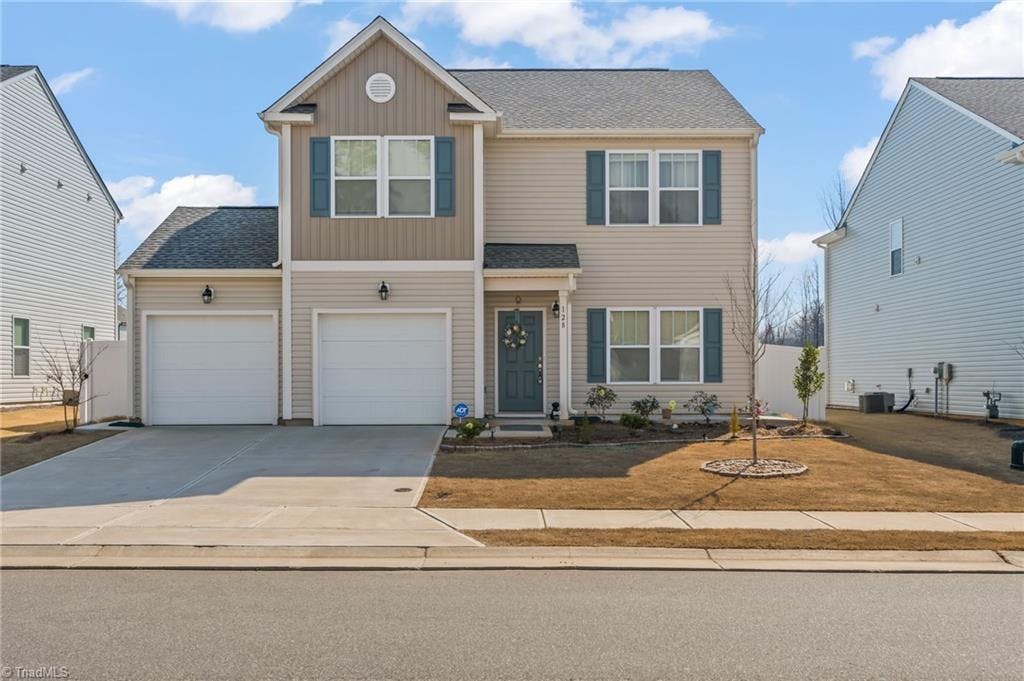 Exterior photo of 128 Centerpiece Drive, High Point NC 27265. MLS: 1134043