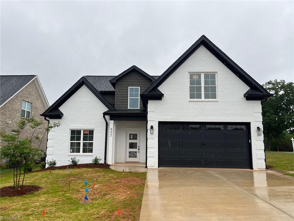 Exterior photo of 895 Shady Hill Drive, Lewisville NC 27023. MLS: 1136201