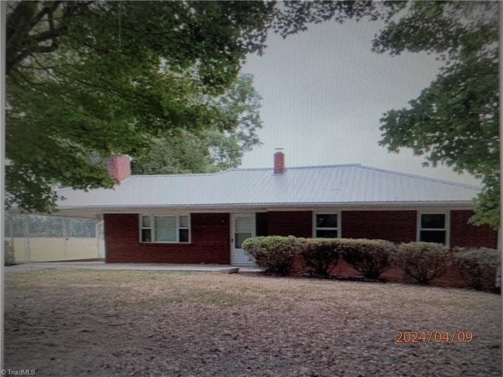 Exterior photo of 2535 S River Church Road, Woodleaf NC 27054. MLS: 1142483