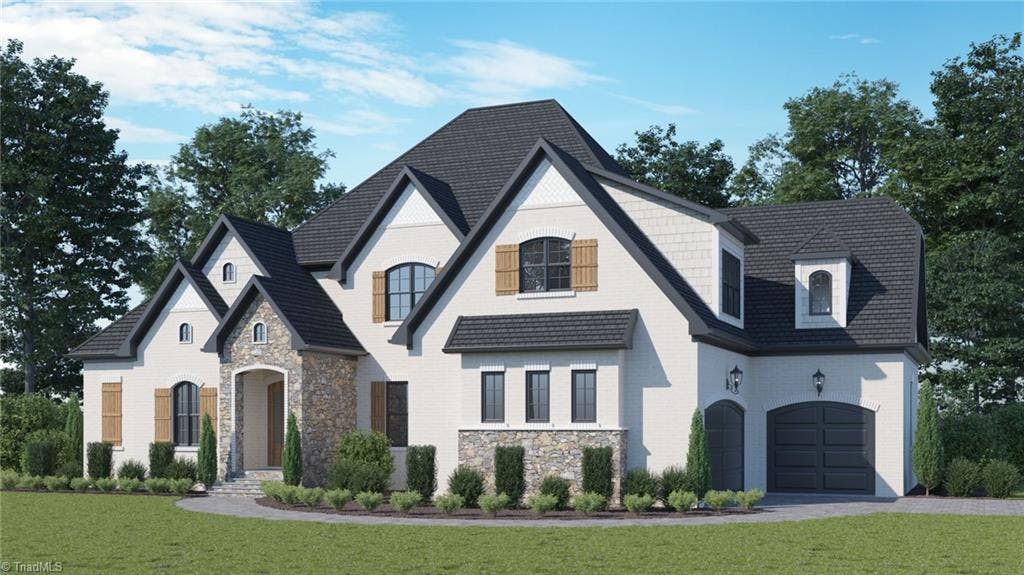 Exterior photo of Lot 10 Old Hickory Court, Summerfield NC 27358. MLS: 1142890